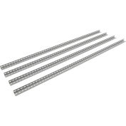 Global Industrial 7' High Gray Angle Post Set of 4