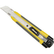 Soft Grip Snap Blade Box Cutter, 3 Blades - Pkg Qty 10