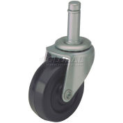 Algood Standard Series Chair Caster with Hard Rubber Wheel, Stem Type A
