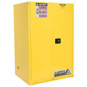 Flammable Cabinet With Self Close Double Door, 90 Gallon