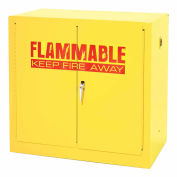 Compact Flammable Storage Cabinet 22 Gallon Capacity