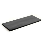 Slatwall Plastic Shelf with Round Edge, 48x15 - Pkg Qty 4