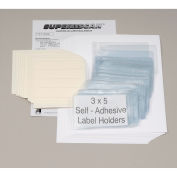 Self Adhesive Label Holder 5"W X 3"H, 50/Pk