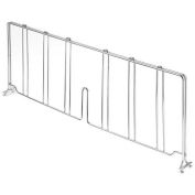 Nexel AD814EP Nexel 14"L x 8"H Silver Epoxy Wire Divider