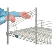 Global Industrial 14"L X 4"H Ledge for Wire Shelves