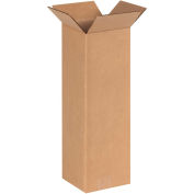 6" x 6" x 18" Tall Cardboard Corrugated Boxes