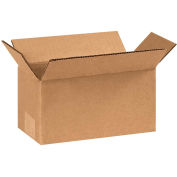 8" x 4" x 4" Long Cardboard Corrugated Boxes - Pkg Qty 25