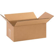 10" x 6" x 4" Cardboard Corrugated Boxes - Pkg Qty 25