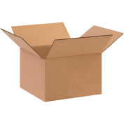 10" x 10" x 6" Cardboard Corrugated Boxes - Pkg Qty 25