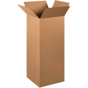 12" x 12" x 30" Tall Cardboard Corrugated Boxes - Pkg Qty 15