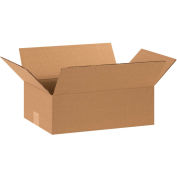 15" x 10" x 5" Flat Cardboard Corrugated Boxes