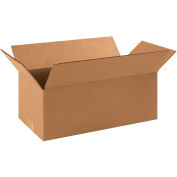 16" x 8" x 6" Long Cardboard Corrugated Boxes - Pkg Qty 25