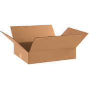 18" x 14" x 4" Flat Cardboard Corrugated Boxes