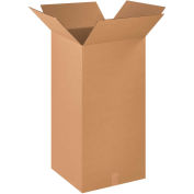 18" x 18" x 36" Tall Cardboard Corrugated Boxes - Pkg Qty 10