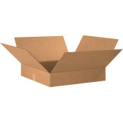 20" x 20" x 4" Flat Cardboard Corrugated Boxes - Pkg Qty 10