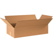 24" x 12" x 6" Flat Cardboard Corrugated Boxes - Pkg Qty 20