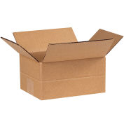 8" x 6" x 4" Multi-Depth Cardboard Corrugated Boxes - Pkg Qty 25