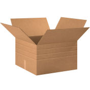 20" x 20" x 12" Multi-Depth Cardboard Corrugated Boxes