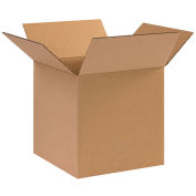 10" x 10" x 10" Heavy-Duty Cardboard Corrugated Boxes - Pkg Qty 25