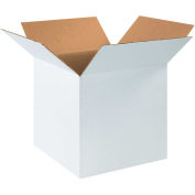 16" x 16" x 16" Cardboard Corrugated Boxes, White