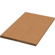 30" x 30" Corrugated Sheets, ECT-32, Kraft - Pkg Qty 5