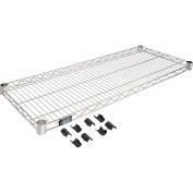 Global Industrial Chrome Wire Shelf, 36"W x 14"D