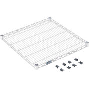 Nexel Stainless Steel Wire Shelf, 24"W x 24"D, 1/Pack