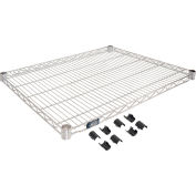 Global Industrial 30"W x 24"D Chrome Wire Shelf