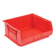 AkroBin® Plastic Stacking Bin, 16-1/2"W x 14-3/4"D x 7"H, Red - Pkg Qty 6