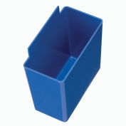 Quantum QBC111 Little Bin For Plastic Stacking Bins - 1-3/4 x 3-1/4 x 3 Blue - Pkg Qty 48