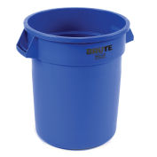Rubbermaid Brute® Trash Container, 20 Gallon, Blue