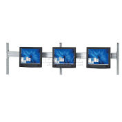 Global Industrial Flat Panel Monitor Track For 72" LAN Station