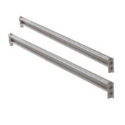 96"W x 3-5/8"H  Steel Z-Beam, Pair, 2150 lbs Capacity Per Pair