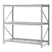 Extra High Capacity Bulk Rack With Wire Decking, Starter Unit, 96"W x 18"D x 72"H