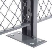 Global Industrial Channel Stiffener Post - 10'