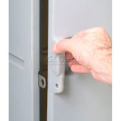 Box Plastic Locker for 4 Tier - Sloped Top 15X15X29 Gray