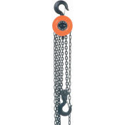 Manual Chain Hoist 10 Foot Lift 6,000 Pound Cap.