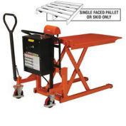 High Lift Skid Truck, Battery Operated, 2200 Lb. Capacity, 27 x 44-1/2