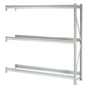 Heavy Duty Tire Rack 3 Tier Add-On, Steel, Gray, 96"W x 18"D x 72"H