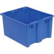 LEWISBins Polyethylene Container SN2420-13, 24"L x 20"W x 13"H, Blue - Pkg Qty 5