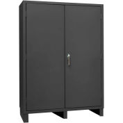 Durham All Welded Storage Bin Cabinet SSC-602484-BDLP-95 - No Shelves and Bins 60"W X 24"D X 84"H