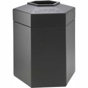 Commercial Zone 45 Gallon Waste Receptacle, Charcoal