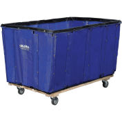 Vinyl Basket Bulk Truck, 24 Bushel, Blue, 53-1/4"L x 36-1/4"W x 30-1/2"H
