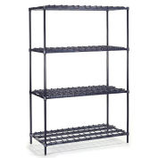 Nexel Heavy Duty Wire Shelving, 48"W x 24"D x 74"H