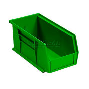 Akro-Mils Plastic Stacking Bin 30230, 5-1/2"W x 10-7/8"D x 5"H, Green