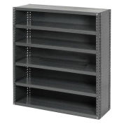 Closed Steel Shelf With 10 Shelves, 36"Wx18"D'73"H