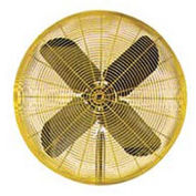 TPI 30" Fan Head Non Oscillating Yellow -JR 1/2 HP 9850 CFM