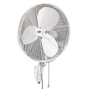J&D 24" Oscillating Fan With Wall Bracket, 1/4 HP 5580 CFM
