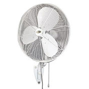 J&D 30" Outdoor Oscillating Wall Fan With Bracket, 1/4HP 7090CFM