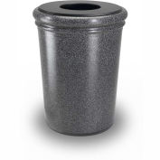 Commercial Zone 50 Gallon Waste Container, Concrete, PepperStone